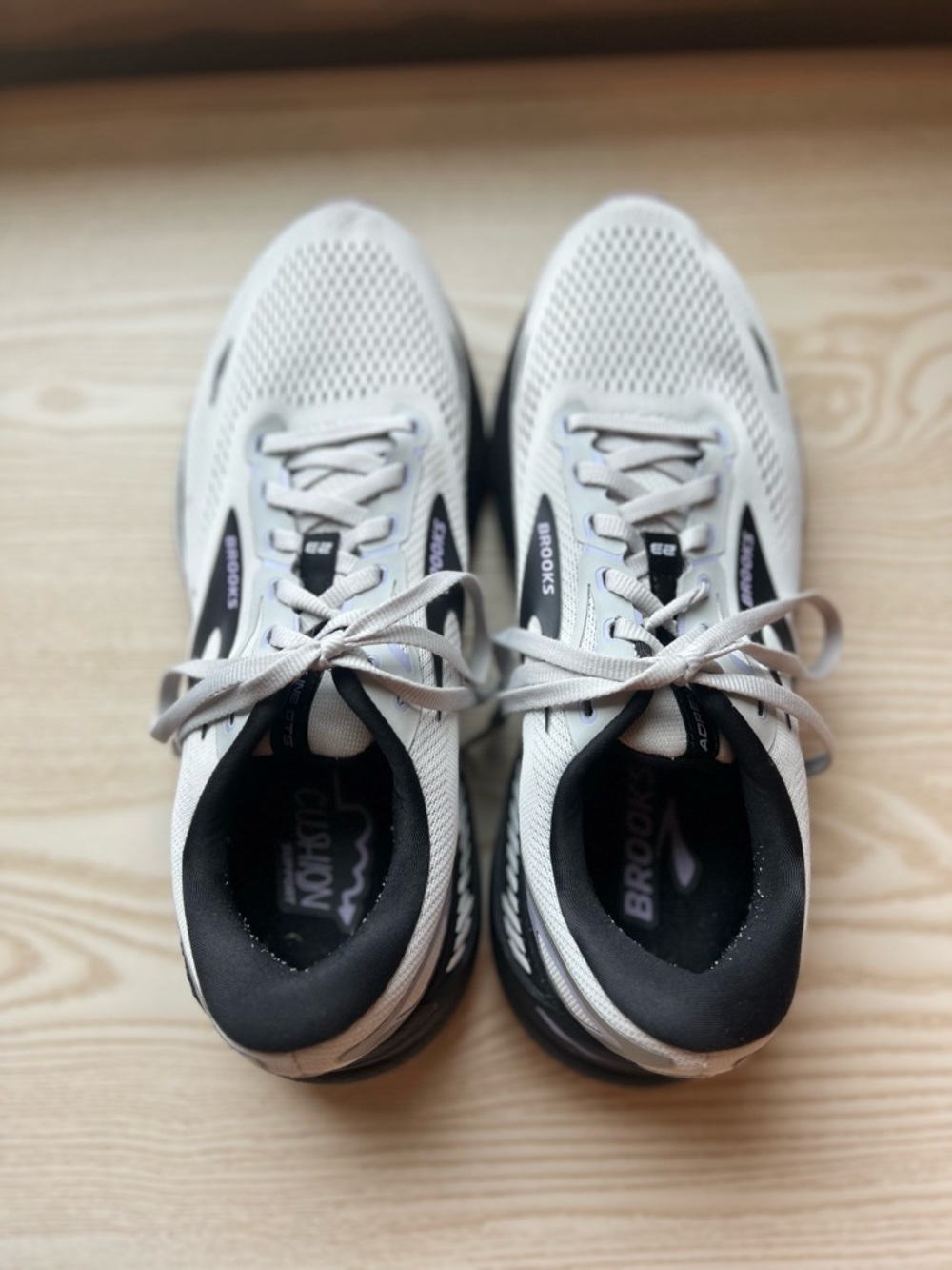 Brooks Women’s Athletic Shoes - White and Black